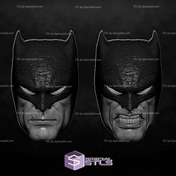 Custom Head STL Collection - Old Batman