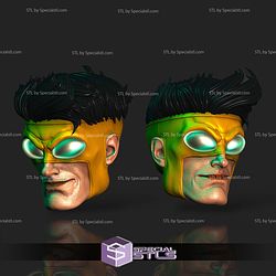 Custom Head STL Collection - Invincible Smirking