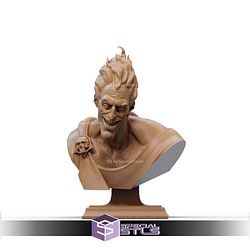 Hades Bust 3D Printer Files