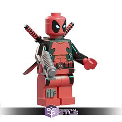 Lego 3D Print Collection - Deadpool