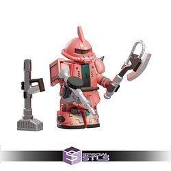 Lego 3D Print Collection - Zaku Gundam