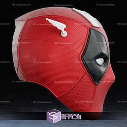 Cosplay STL Files Captain Deadpool Mask