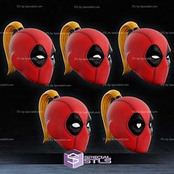 Cosplay STL Files Comic Lady Deadpool