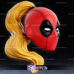 Cosplay STL Files Comic Lady Deadpool