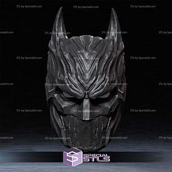 Cosplay STL Files Death Knight Batman Helmet