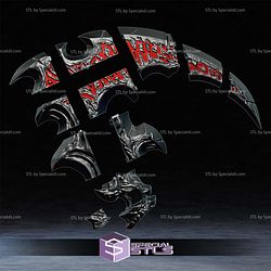 Cosplay STL Files Death Knight Scythe