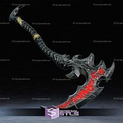 Cosplay STL Files Death Knight Scythe