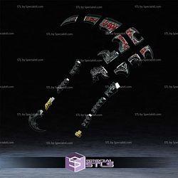 Cosplay STL Files Death Knight Scythe