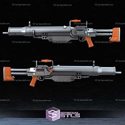 Cosplay STL Files Fallout Assault Rifle