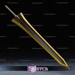 Cosplay STL Files Igris Anime Sword