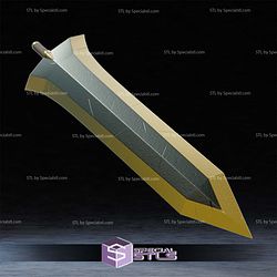 Cosplay STL Files Igris Anime Sword