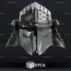 Cosplay STL Files Samurai Mandalorian Helmet