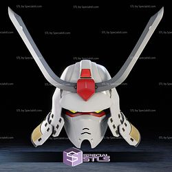 Cosplay STL Files Sengoku Gundam Helmet