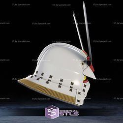 Cosplay STL Files Sengoku Gundam Helmet