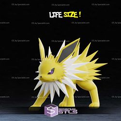 Life Size Jolteon Pokemon STL Files