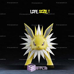 Life Size Jolteon Pokemon STL Files