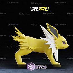 Life Size Jolteon Pokemon STL Files