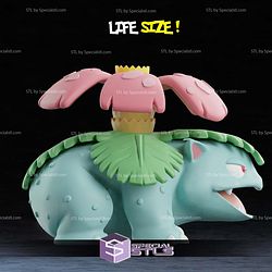 Life Size Venosaur Pokemon STL Files