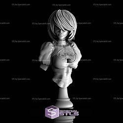 Simple STL Collection - 2B Nier Automata Bust