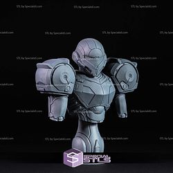 Simple STL Collection - Samus Aran Bust