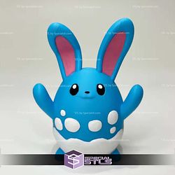 Super Basic Pokemon STL - Azumarill