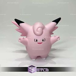 Super Basic Pokemon STL - Clefable