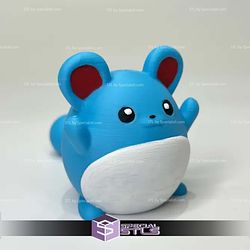 Super Basic Pokemon STL - Marill