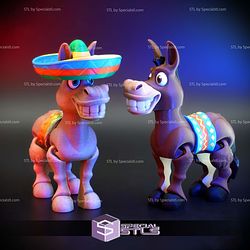 Super Basic STL - Flexi Donkey