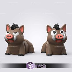 Super Basic STL - Flexi Wild Boar