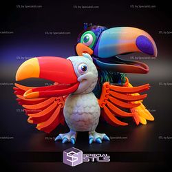 Super Basic STL - Toucan