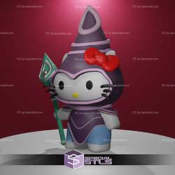 Super Basic STL Collection - Hello Kitty Dark Wizard