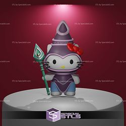 Super Basic STL Collection - Hello Kitty Dark Wizard