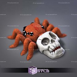 Super Basic STL Collection - Spider Skull