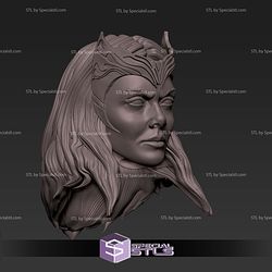 Custom Head STL Collection - Scarlet Witch