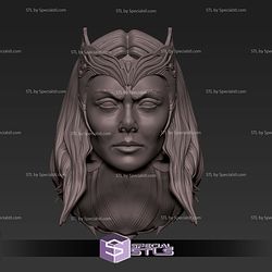 Custom Head STL Collection - Scarlet Witch