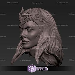 Custom Head STL Collection - Scarlet Witch