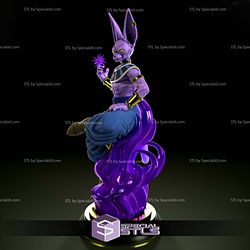 Beerus Sama Sitting Pose 3D Printing Models