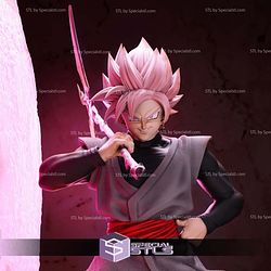 Black Goku Moon 3D Printing Models