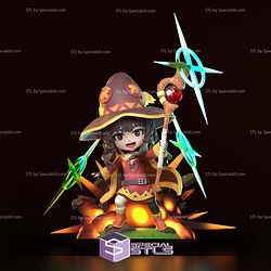 Chibi Megumin V2 3D Printing Models