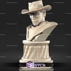 Clint Eastwood Bust 3D Printing Models