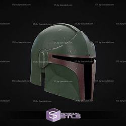 Cosplay STL Files Medieval Boba Fett Helmet