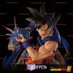 Dragonball Super Goku Ultra Instinct 3D Printing Models