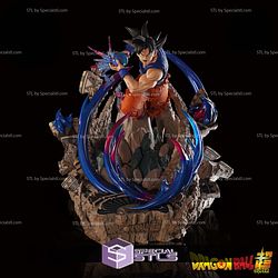 Dragonball Super Goku Ultra Instinct 3D Printing Models