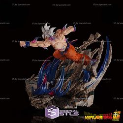 Dragonball Super Goku Ultra Instinct 3D Printing Models