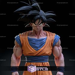 Goku Z Warrior Standing 3D Printing Models