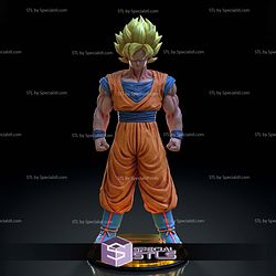 Goku Z Warrior Standing 3D Printing Models