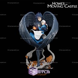 Howl and Sophie Moving Castle 3D Printing Models