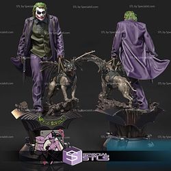 Joker Heath Ledger and Batdog 3D Printing Models