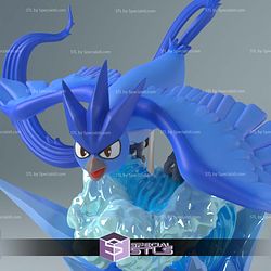 Legendary Birds Articuno Pokemon 3D Printing Models