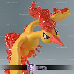 Legendary Birds Moltres Pokemon 3D Printing Models